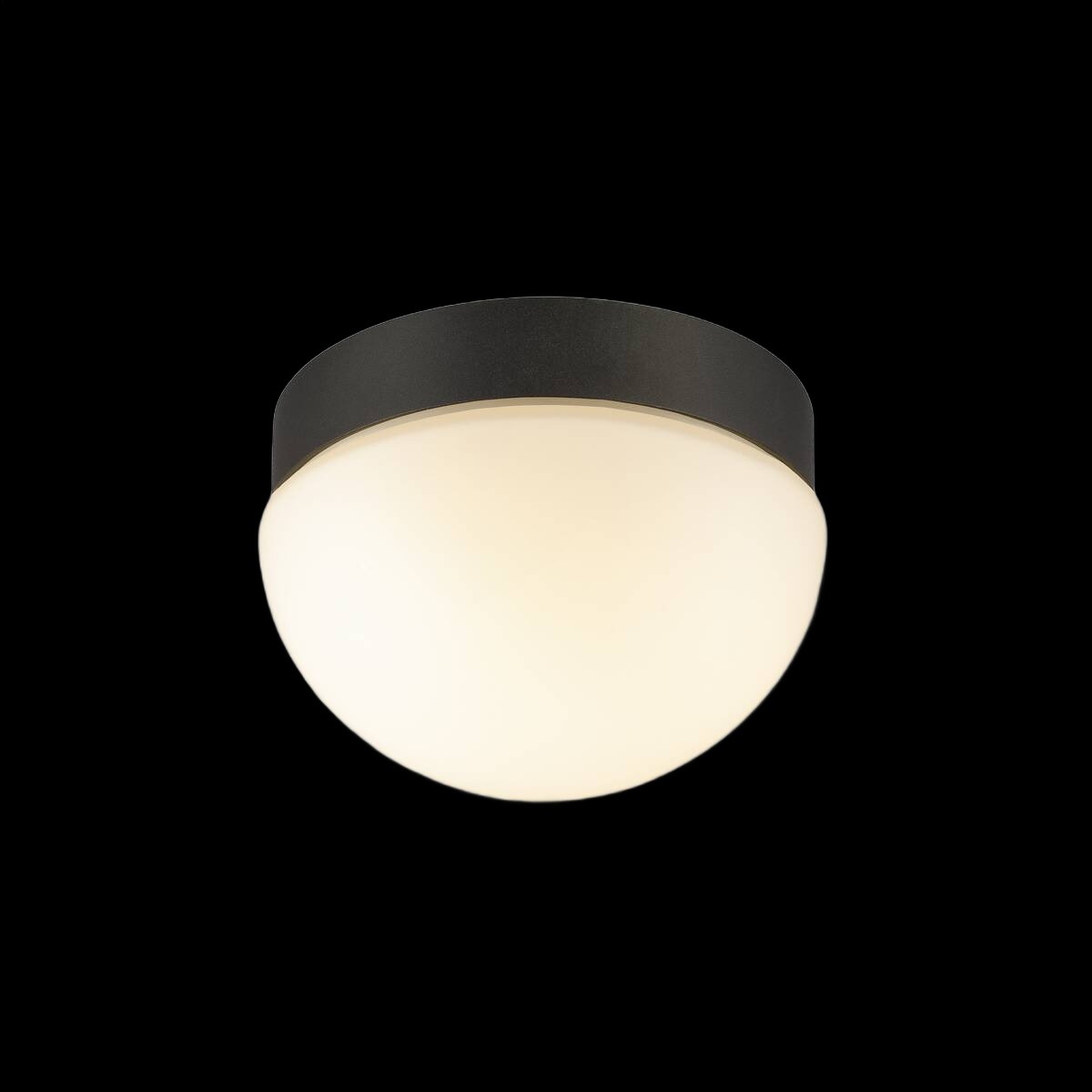 CYFT DOME, Wand- und Deckenaufbauleuchte, 2700/3000/4000 K, 6,5 W, PHASE, schwarz / milchig – Bild 2