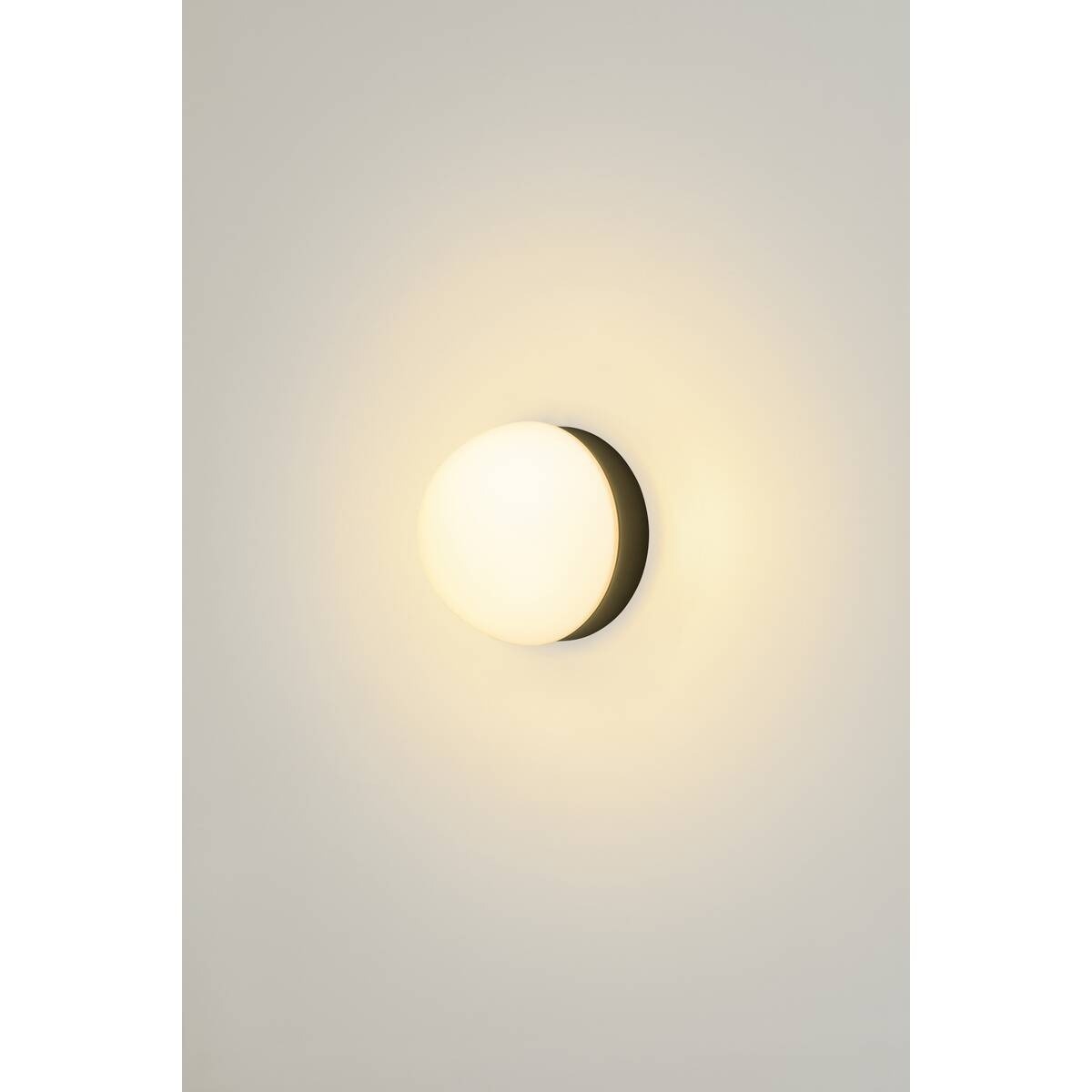CYFT DOME, Wand- und Deckenaufbauleuchte, 2700/3000/4000 K, 6,5 W, PHASE, schwarz / milchig – Bild 3