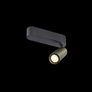 GRIP! M, Deckenaufbauleuchte, single, PHASE, 3000 K, 14 W, 42°, bronze / schwarz