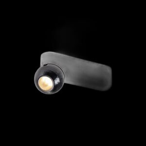 DYSKO, Wand- und Deckenaufbauleuchte, single, PHASE, 2700K, 6.7 W, 36°, weiß / schwarz