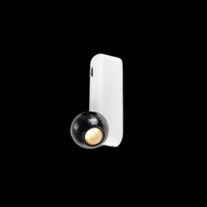DYSKO, Wand- und Deckenaufbauleuchte, switch, single, PHASE, 2700K, 6.7 W, 36°, weiß / schwarz