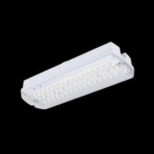 P-LIGHT, Wand- und Deckenaufbauleuchte, rechteckig, 6000K, 5.2 W, weiß / transparent