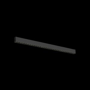 GLENOS® PRO, Deckenaufbauleuchte, 1, 2m, DALI, UGR19, 4000K, 30 W, 75°, schwarz