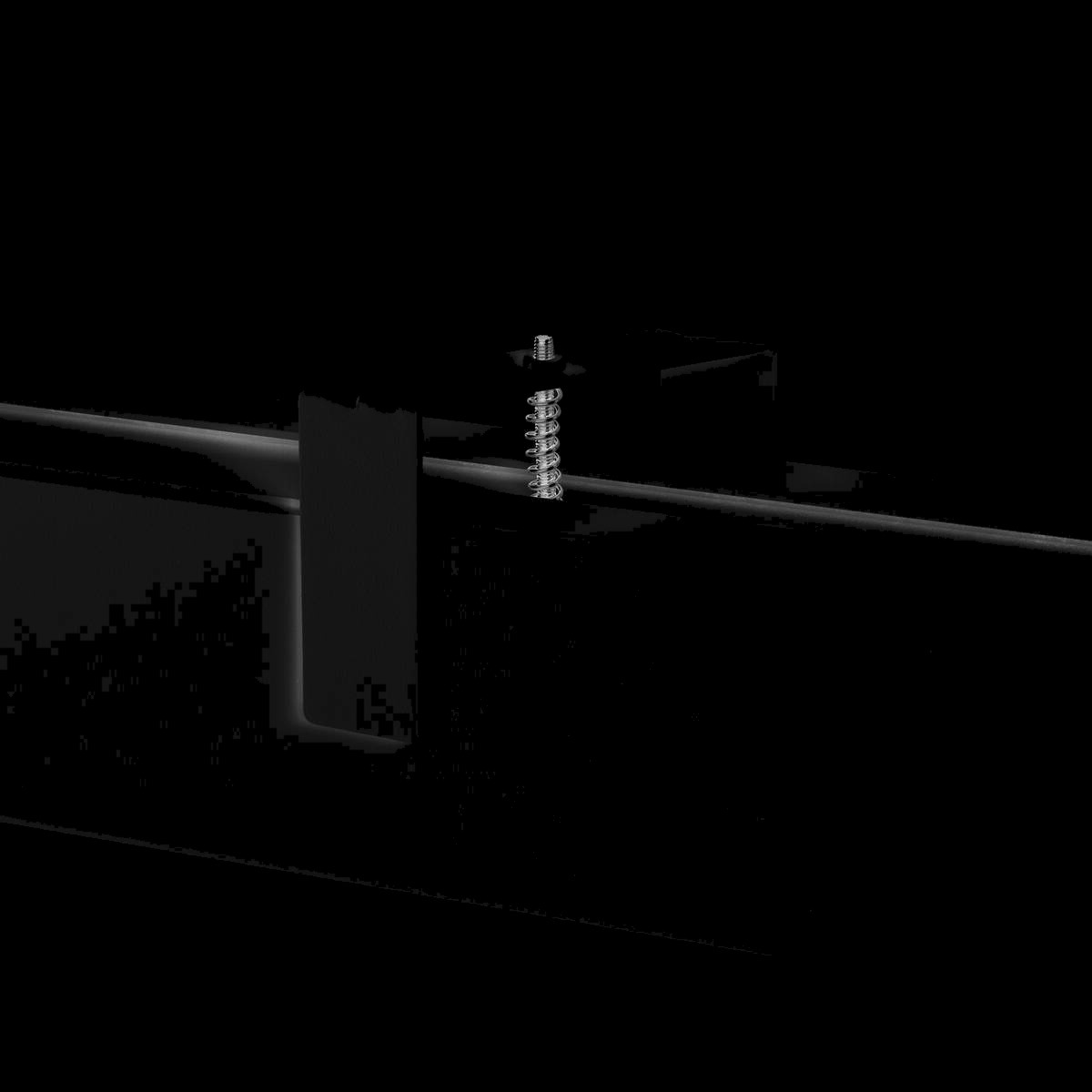 GLENOS® PRO, Deckeneinbauleuchte, 1, 2m, DALI, UGR19, 4000K, 75°, IP20, weiß / schwarz – Bild 3