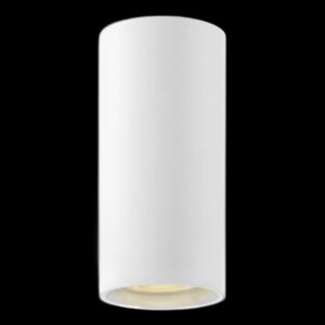 ASTO TUBE, Deckenaufbauleuchte, zylindrisch, max. 1x10 W, weiß