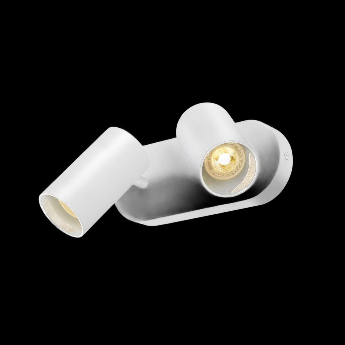 ASTO TUBE, Deckenaufbauleuchte, zylindrisch, max. 2x10 W, weiß – Bild 2