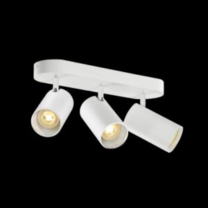ASTO TUBE, Deckenaufbauleuchte, zylindrisch, max. 3x10 W, weiß
