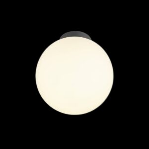 SUN 30, Deckenaufbauleuchte, rund, 1x max. 60 W, E27, schwarz