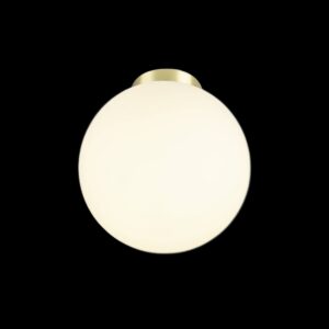 SUN 30, Deckenaufbauleuchte, rund, 1x max. 60 W, E27, gold