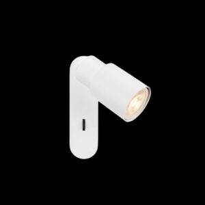 PURI 2.0 Tube, Wand- und Deckenaufbauleuchte, Schalter, rechteckig, 1x max. 6 W GU10, weiß