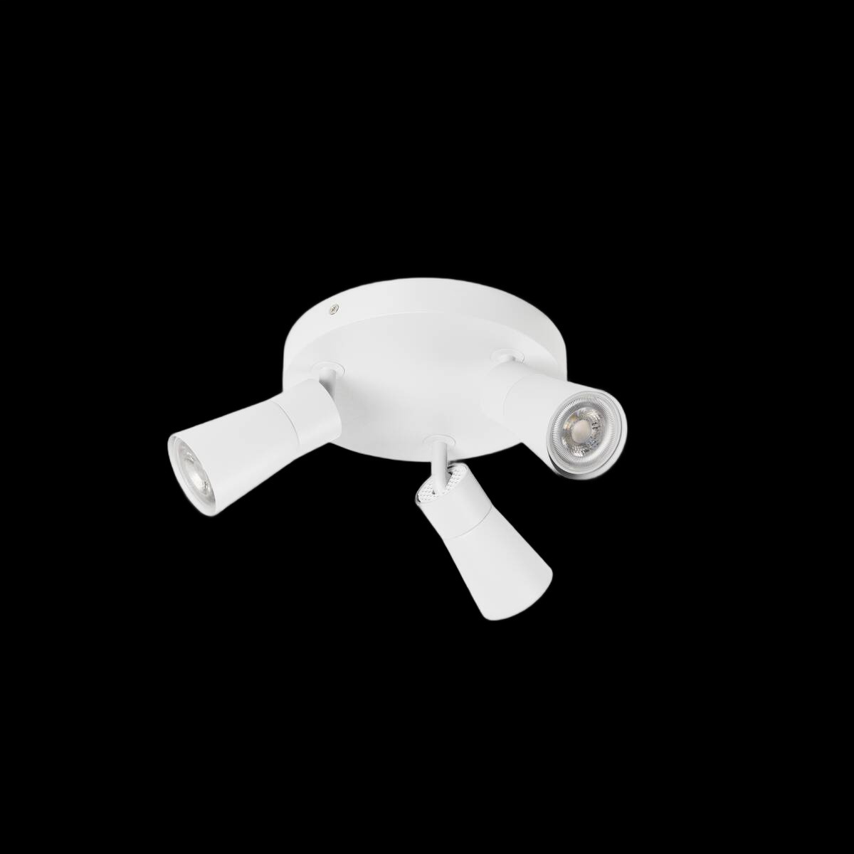 PURI 2.0 Cone, Wand- und Deckenaufbauleuchte, rund, 3 x max. 6 W GU10, weiß – Bild 2