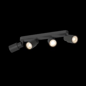PURI 2.0 Tube, Wand- und Deckenaufbauleuchte, long, 4 x max. 6 W GU10, schwarz