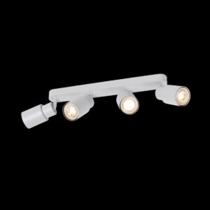 PURI 2.0 Tube, Wand- und Deckenaufbauleuchte, long, 4 x max. 6 W GU10, grau