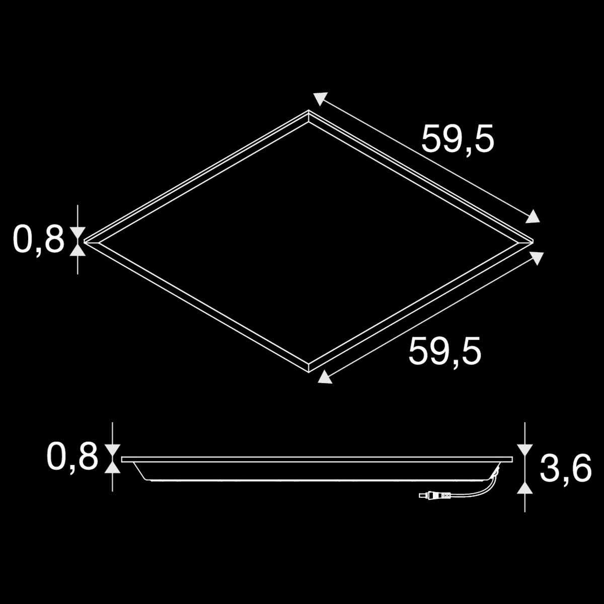 PANEL P, 595 45 830 WB UGR19 – Bild 3