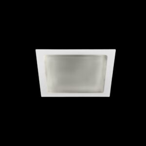 SENSER 24, Indoor LED Deckeneinbauleuchte eckig weiß 4000 K