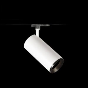 NUMINOS® XL 3Ph., DALI, 3~ Spot, zylindrisch, 4000 K, 27 Watt, DALI, 36°, matt weiß / matt schwarz