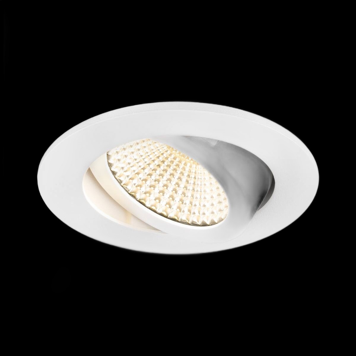 NEW TRIA® 68, Deckeneinbauleuchte, 3000 K, 60°, IP 20, rund, weiß