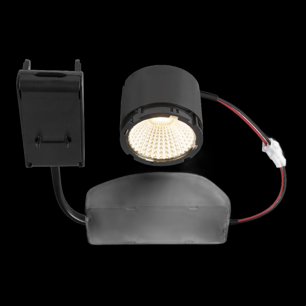 NEW TRIA®, LED-Modul, rund, 1800-3000 K, 60°, PHASE, schwarz