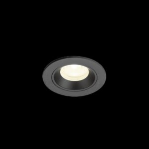 NUMINOS® XS, Deckeneinbauleuchte, 4000 K, 40°, IP20, rund, schwarz