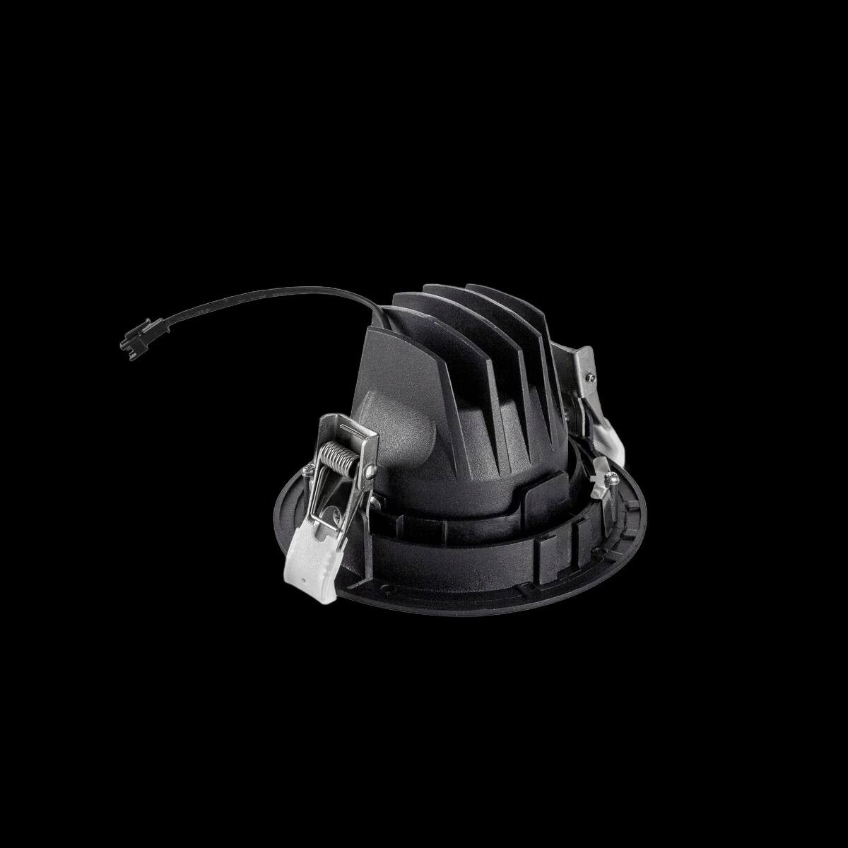 NUMINOS® MOVE XS, Deckeneinbauleuchte, 3000 K, 55°, IP20, rund, schwarz – Bild 2