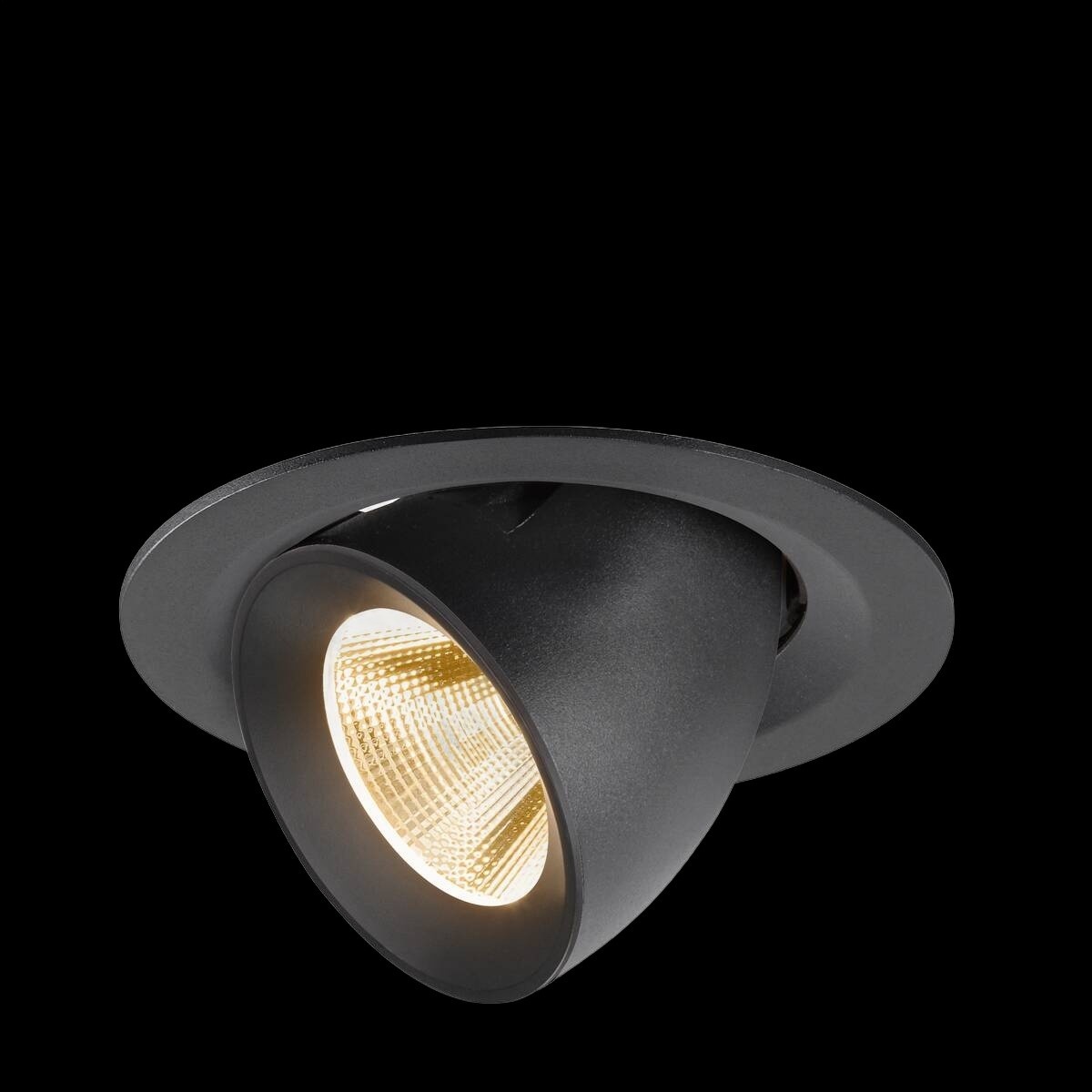 NUMINOS® GIMBLE M, Deckeneinbauleuchte, 2700 K, 20°, schwarz