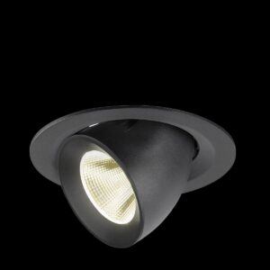 NUMINOS® GIMBLE M, Deckeneinbauleuchte, 4000 K, 20°, schwarz