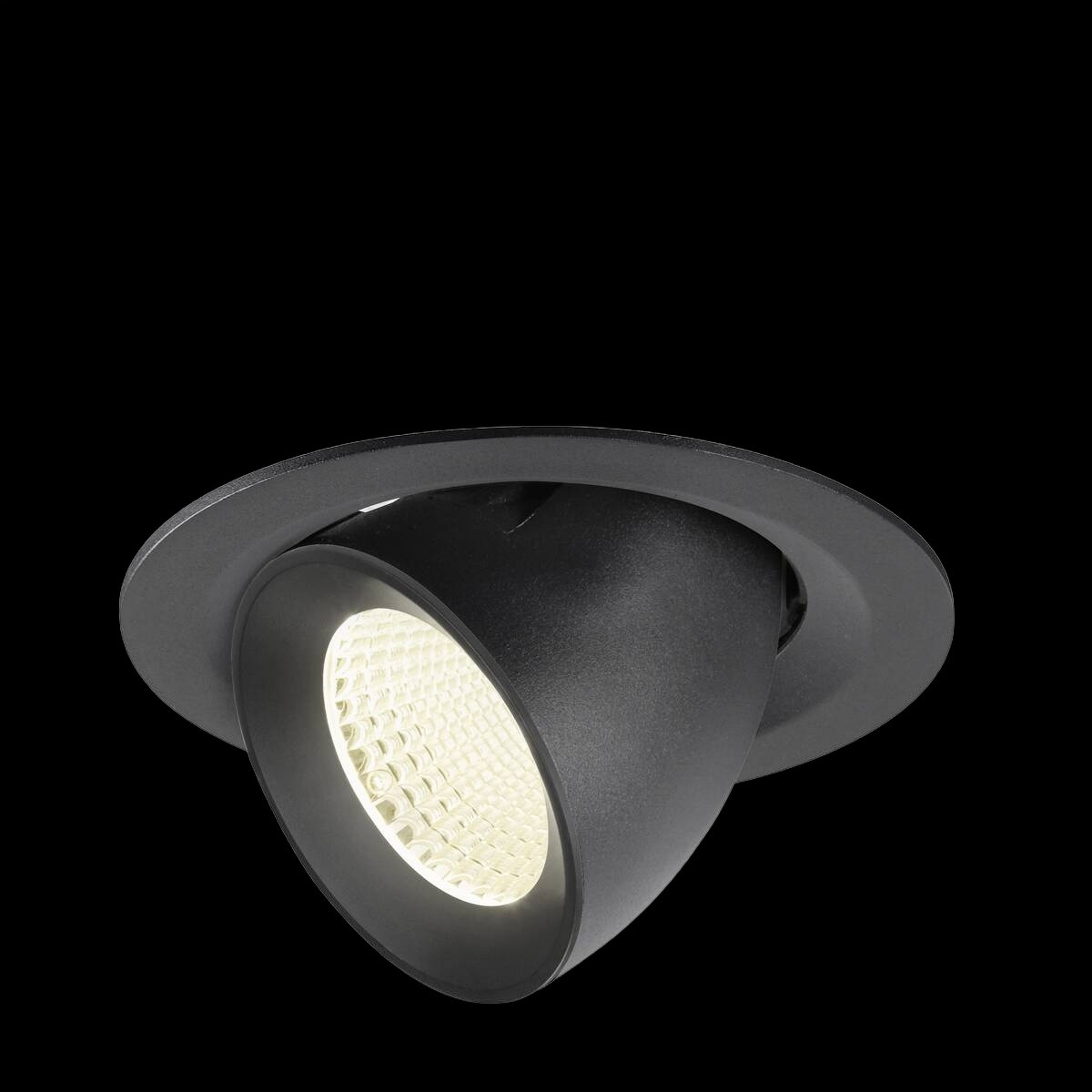 NUMINOS® GIMBLE M, Deckeneinbauleuchte, 4000 K, 40°, schwarz