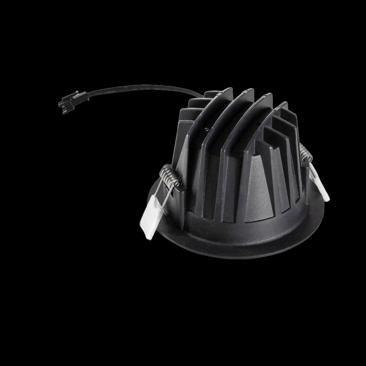 NUMINOS® M, Deckeneinbauleuchte, 2700 K, 20°, IP20, rund, schwarz – Bild 2