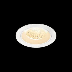 NUMINOS® M, Deckeneinbauleuchte, 2700 K, 55°, IP20, rund, weiß