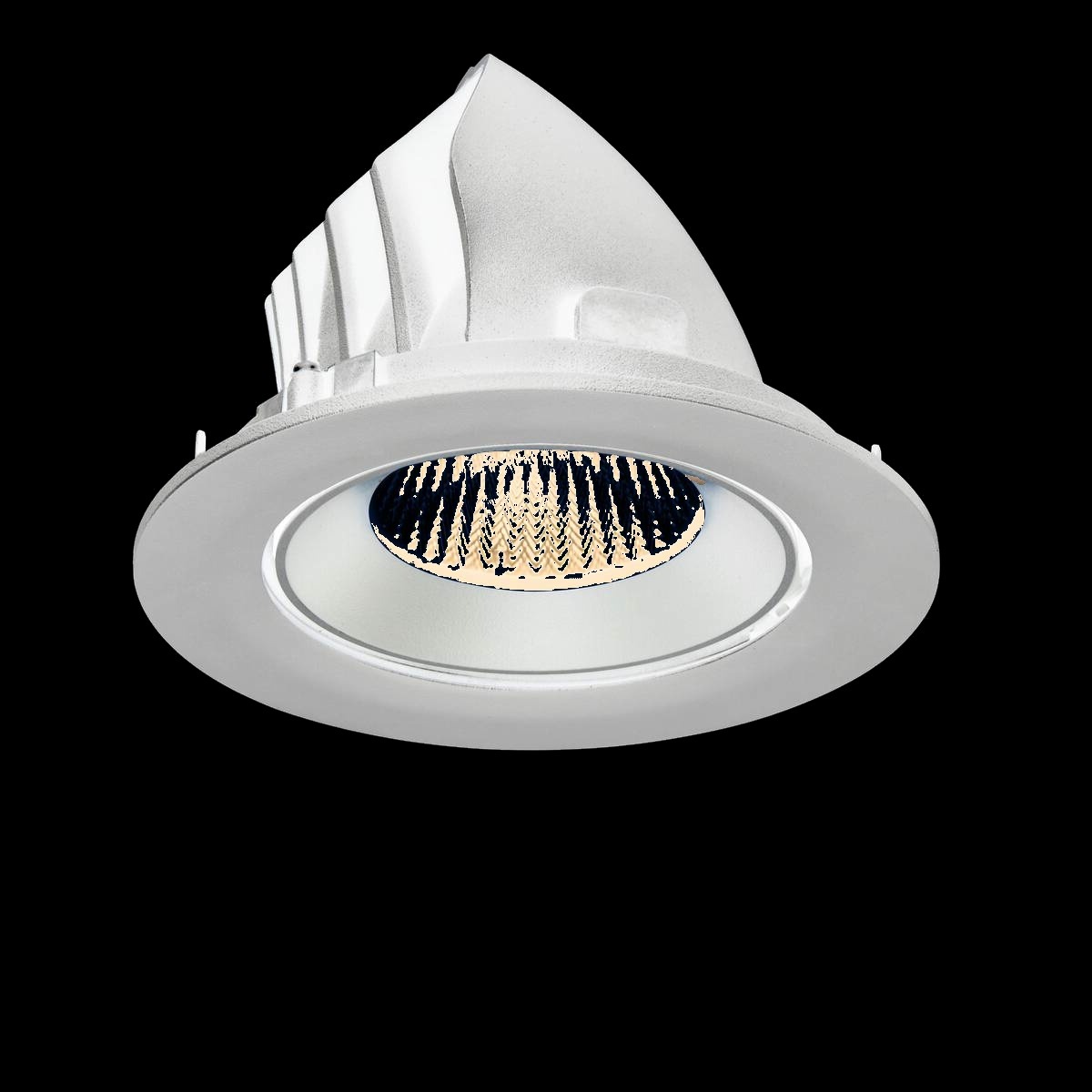 NUMINOS® GIMBLE L, Deckeneinbauleuchte, 2700 K, 40°, IP20, rund, schwarz – Bild 4