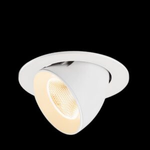 NUMINOS® GIMBLE L, Deckeneinbauleuchte, 2700 K, 20°, IP20, rund, weiß