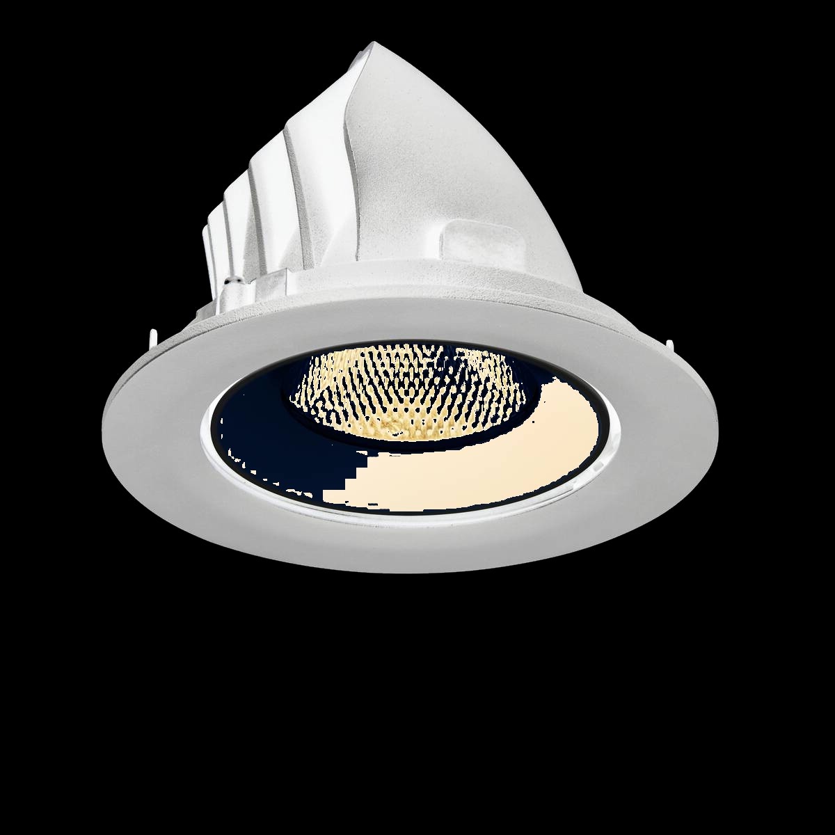 NUMINOS® GIMBLE L, Deckeneinbauleuchte, 3000 K, 20°, IP20, rund, schwarz / weiß – Bild 4
