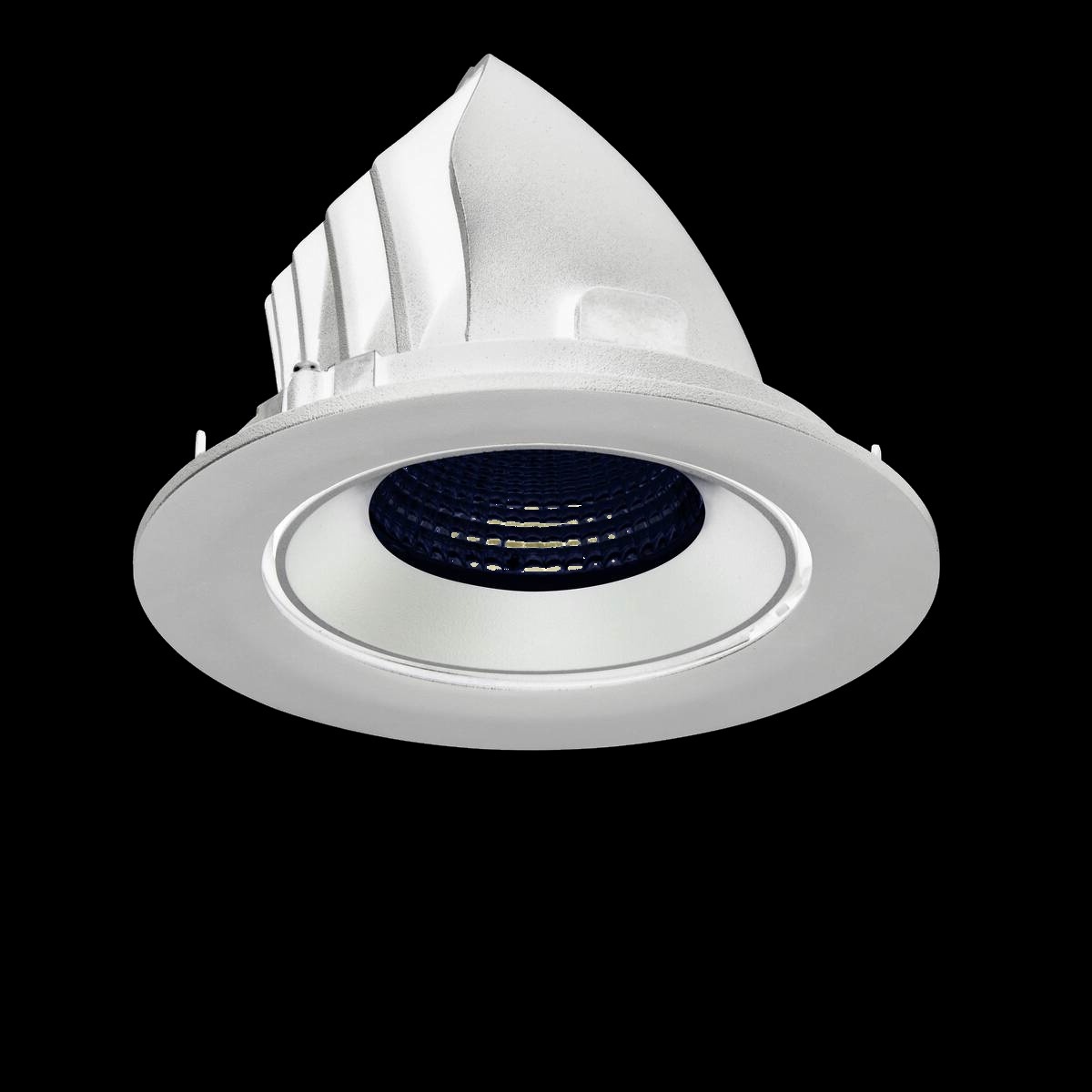 NUMINOS® GIMBLE L, Deckeneinbauleuchte, 4000 K, 55°, IP20, rund, schwarz – Bild 4