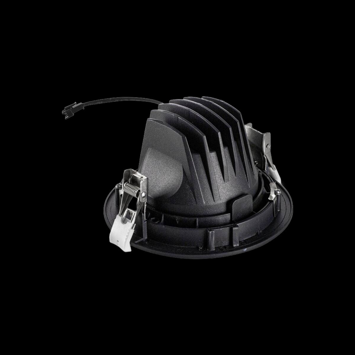 NUMINOS® MOVE L, Deckeneinbauleuchte, 2700 K, 20°, IP20, rund, schwarz – Bild 2