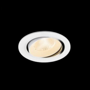 NUMINOS® MOVE L, Deckeneinbauleuchte, 2700 K, 40°, IP20, rund, weiß