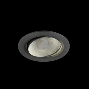 NUMINOS® MOVE L, Deckeneinbauleuchte, 4000 K, 20°, IP20, rund, schwarz / weiß