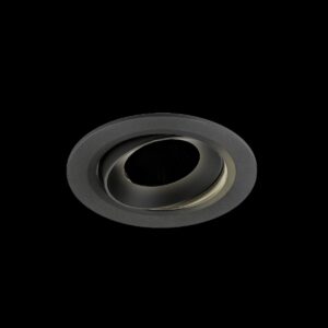 NUMINOS® MOVE L, Deckeneinbauleuchte, 4000 K, 40°, IP20, rund, schwarz