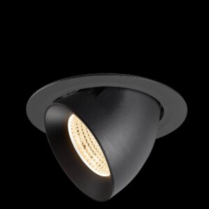 NUMINOS® GIMBLE XL, Deckeneinbauleuchte, 2700 K, 55°, schwarz