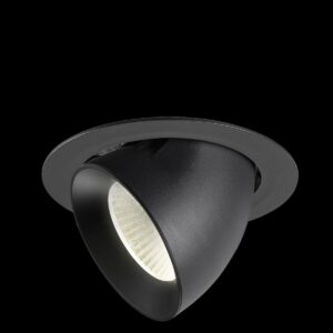 NUMINOS® GIMBLE XL, Deckeneinbauleuchte, 4000 K, 40°, schwarz