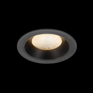 NUMINOS® XL, Deckeneinbauleuchte, 2700 K, 40°, IP20, rund, schwarz