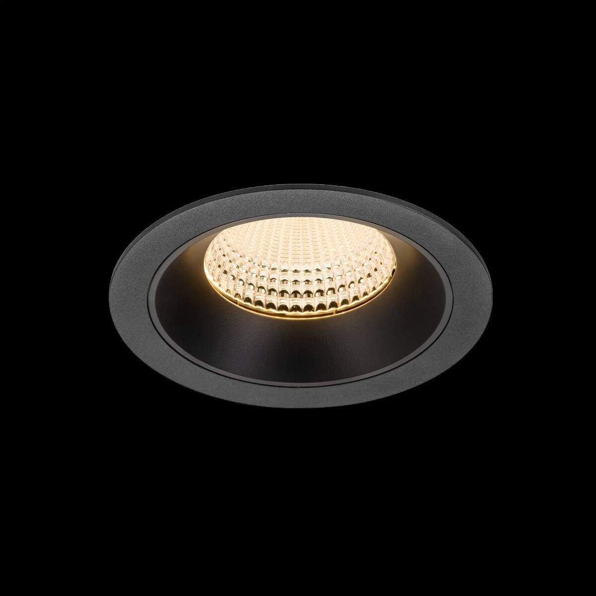 NUMINOS® XL, Deckeneinbauleuchte, 2700 K, 55°, IP20, rund, schwarz