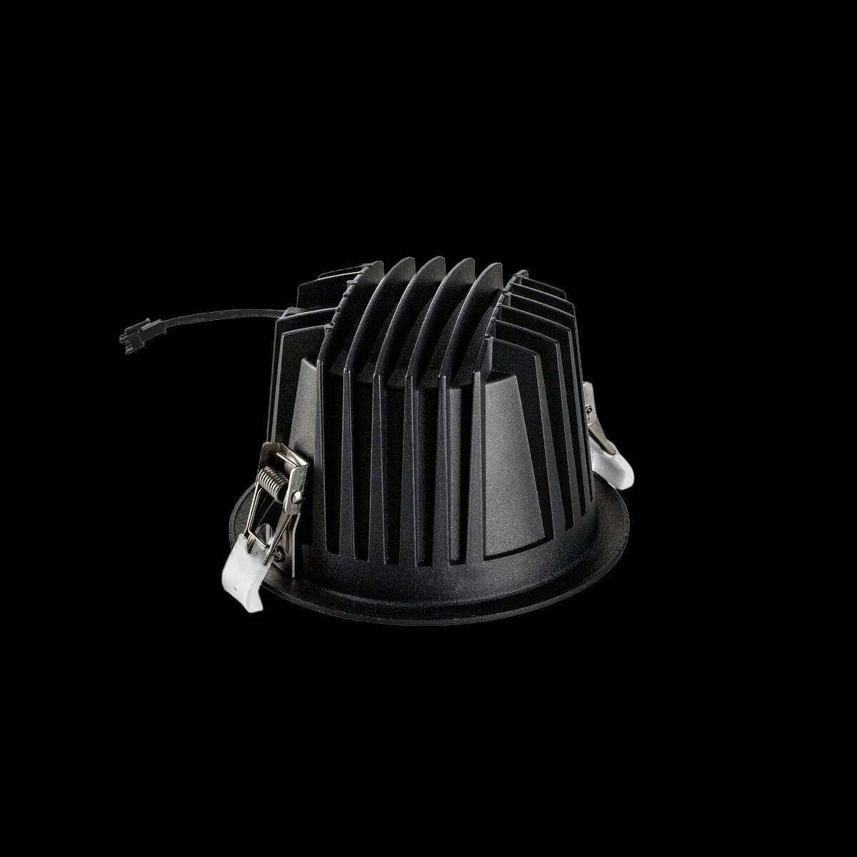 NUMINOS® XL, Deckeneinbauleuchte, 3000 K, 20°, IP20, rund, schwarz – Bild 2