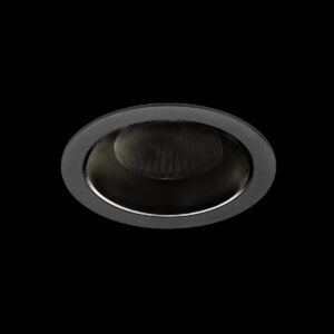 NUMINOS® XL, Deckeneinbauleuchte, 3000 K, 20°, IP20, rund, schwarz / weiß