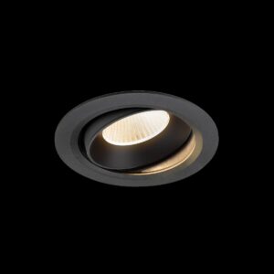 NUMINOS® MOVE XL, Deckeneinbauleuchte, 2700 K, 40°, IP20, rund, schwarz