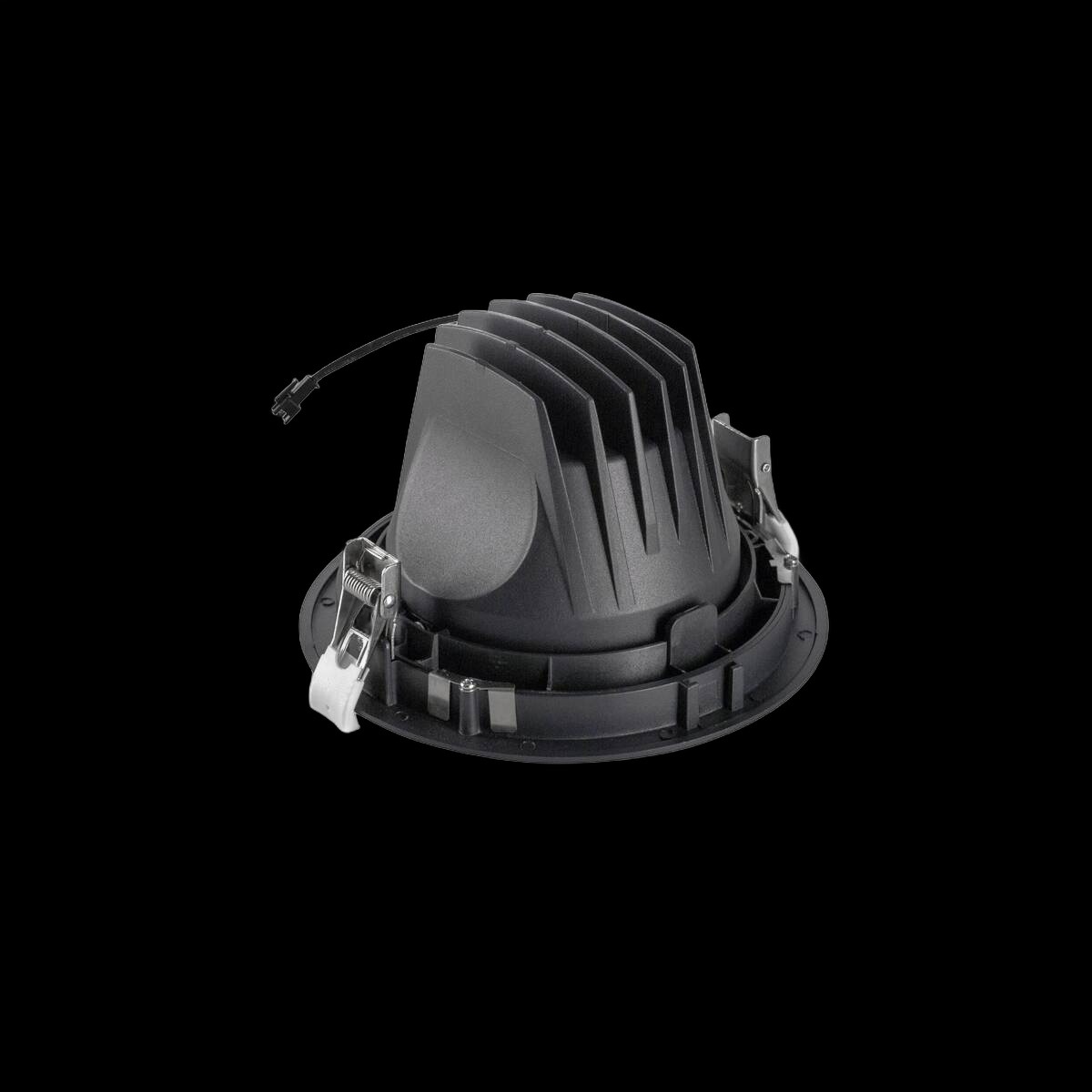 NUMINOS® MOVE XL, Deckeneinbauleuchte, 3000 K, 40°, IP20, rund, schwarz – Bild 2