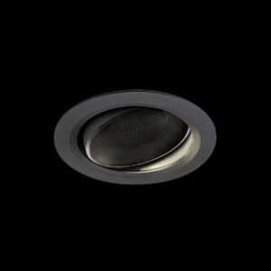 NUMINOS® MOVE XL, Deckeneinbauleuchte, 4000 K, 55°, IP20, rund, schwarz / weiß