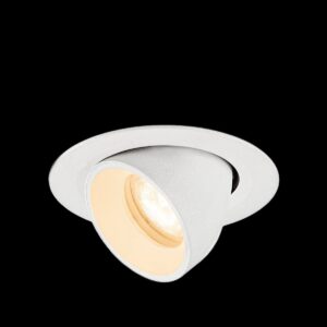 NUMINOS® GIMBLE XS, Deckeneinbauleuchte, 2700 K, 55°, IP20, rund, weiß