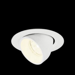 NUMINOS® GIMBLE XS, Deckeneinbauleuchte, 4000 K, 20°, IP20, rund, weiß
