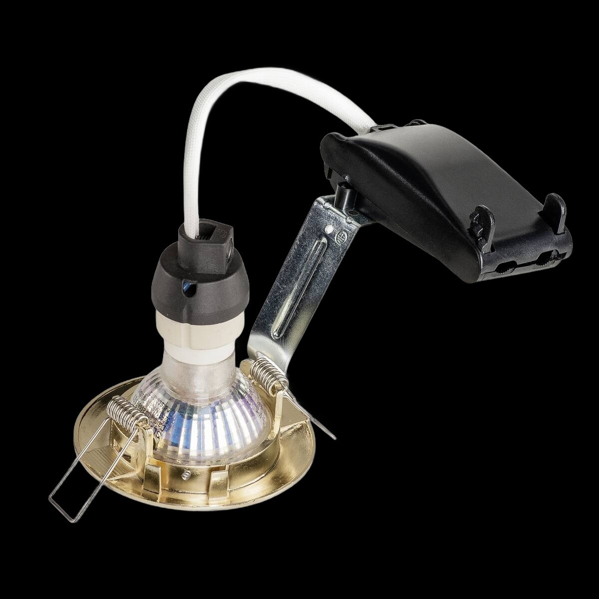 PIKA, Deckeneinbauleuchte, QPAR51, starr, messing, max. 50 W – Bild 2