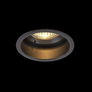 HORN, Deckeneinbauleuchte schwarz 25 W blower door getestet